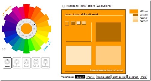 color tool Color Scheme Generator